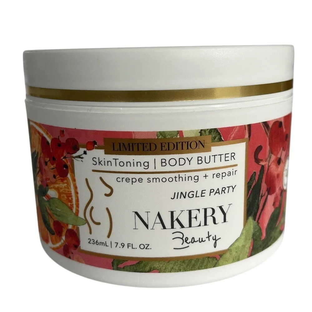 Nakery Beauty Limited‎ Edition Jingle Party SkinToning Body Butter 7.9 oz